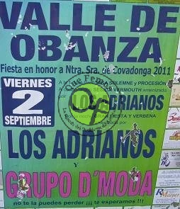 Fiesta en el Valle de Obanza 2011