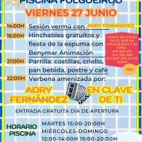 La piscina de Folgueirou abre sus puertas con un día de fiesta