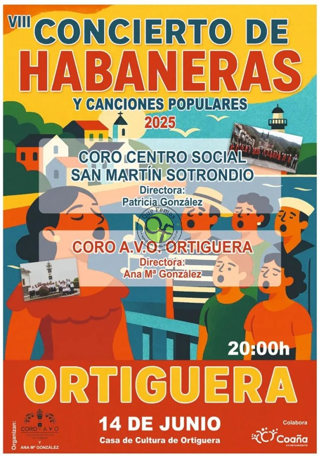VIII Concierto de Habaneras y Canciones Populares en Ortiguera