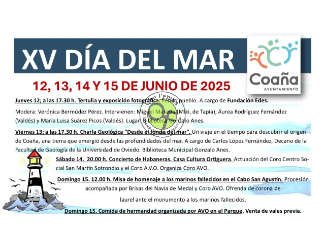 XV Día del Mar 2025 en Ortiguera