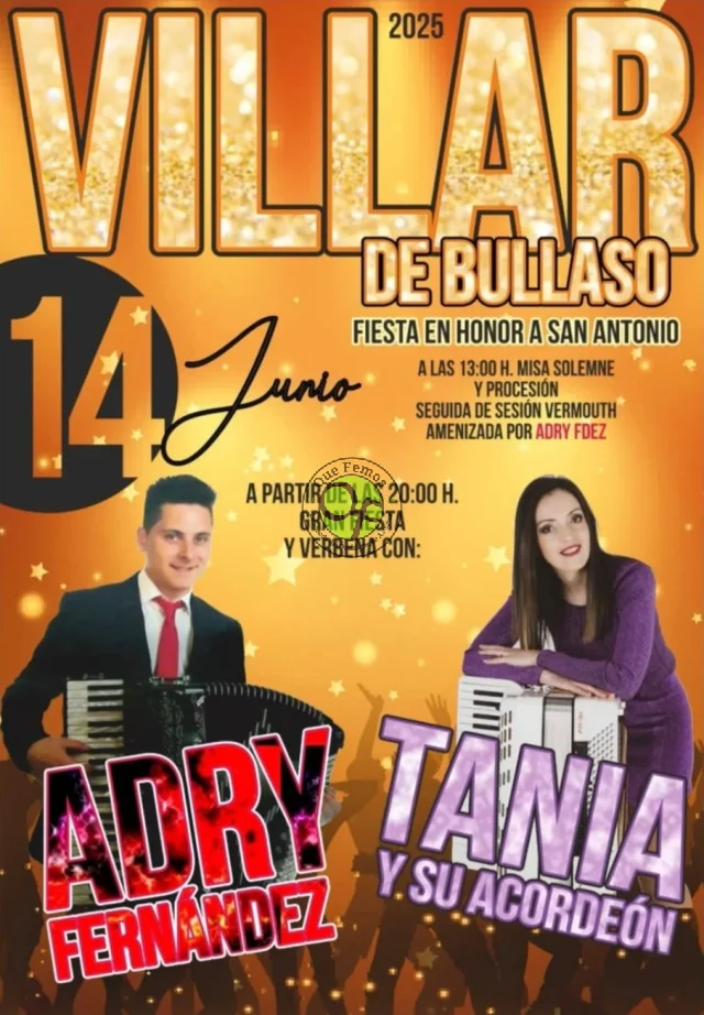  Fiesta de San Antonio en Villar de Bullaso 2025
