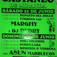 Fiestas del Sacramento 2025 en Castañeo de Miranda