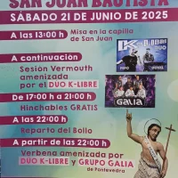 Fiestas de San Juan Bautista 2025 en Valtravieso