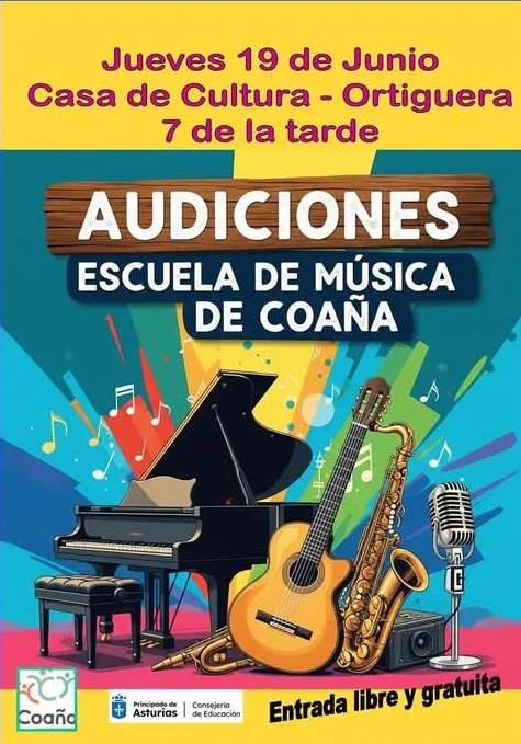 Audiciones de la Escuela de Música de Coaña