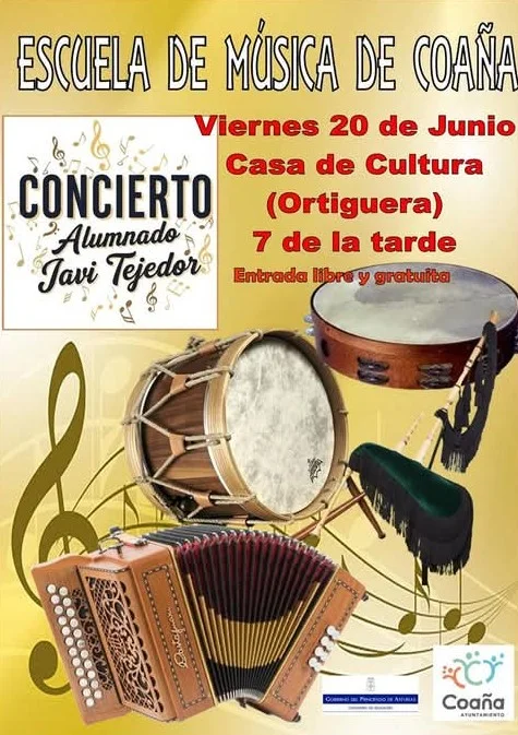 Concierto de la Escuela de Música de Coaña
