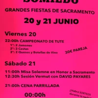 Fiestas de Sacramento 2025 en Puerto de Somiedo