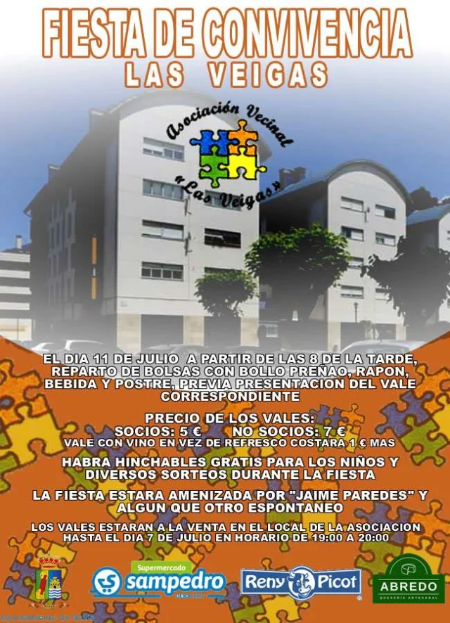 Fiesta de Convivencia 2025 en Las Veigas