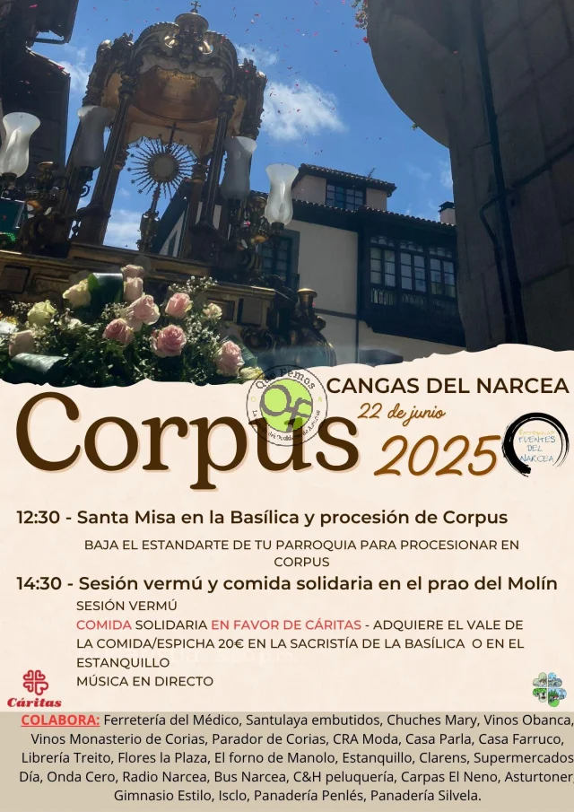 Corpus 2025 en Cangas del Narcea