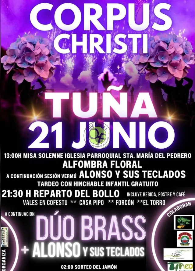 Corpus Christi 2025 en Tuña