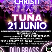 Corpus Christi 2025 en Tuña