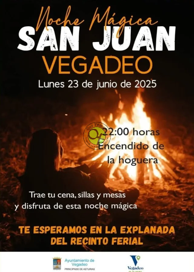 Noche de San Juan 2025 en Vegadeo