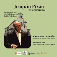 Concierto de Joaquín Pixán en Cadavéu