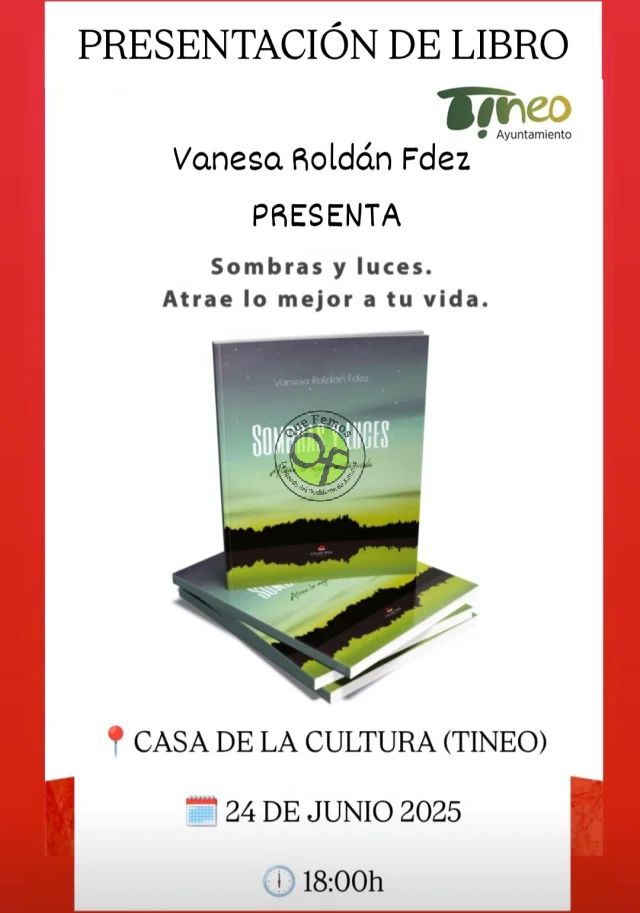 Vanesa Rodán Fernández presentará su libro 