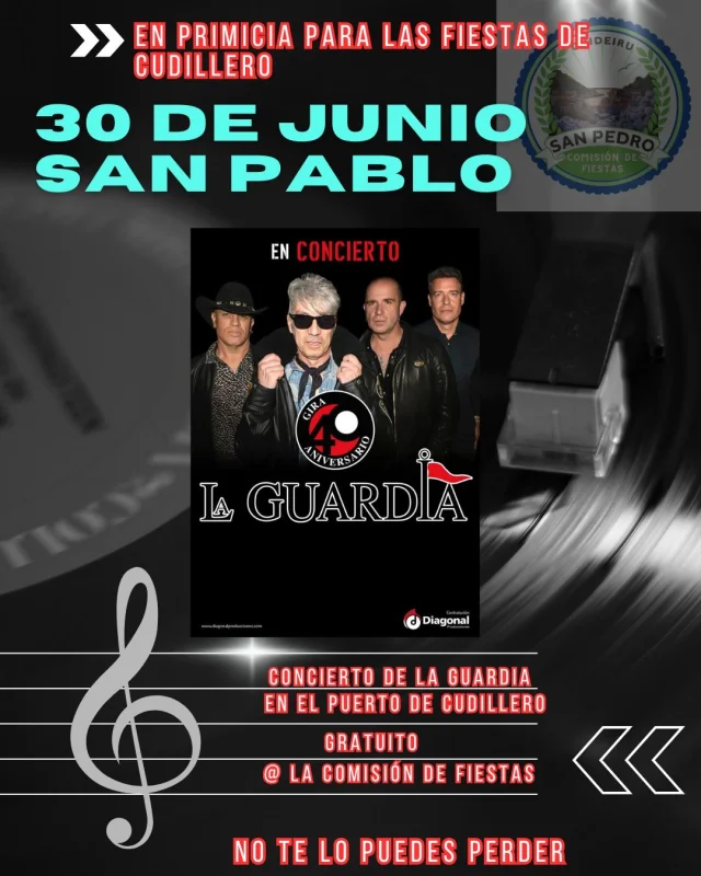 Concierto de La Guardia en Cudillero