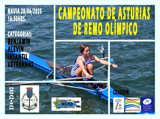 Campeonato de Asturias Remo Olímpico 2025 en Navia
