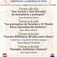 Jornadas de Historia Local de Tapia de Casariego 2025