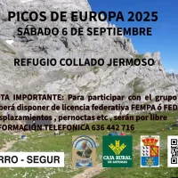 Grupo de Montaña La Chiruca: ruta en los Picos de Europa 2025