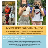 Curso de fotografía para infancia y otras edades con El Click Libre de Nora