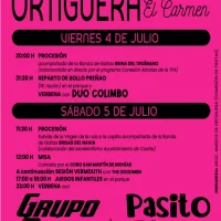 Fiesta de El Carmen 2025 en Ortiguera