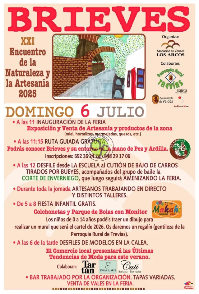 XXI Encuentro de la Naturaleza y la Artesanía 2025 en Brieves 