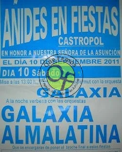 Fiestas de La Asunción en Añides 2011