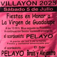 Fiesta de la Virgen de Guadalupe 2025 en Trabada