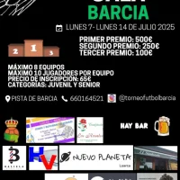 Torneo de Fútbol Sala de Barcia 2025