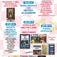 Fiestas de Santa Marina 2025 en Yerbo