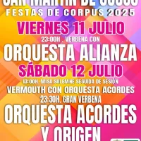 Festas de Corpus 2025 en San Martín de Oscos