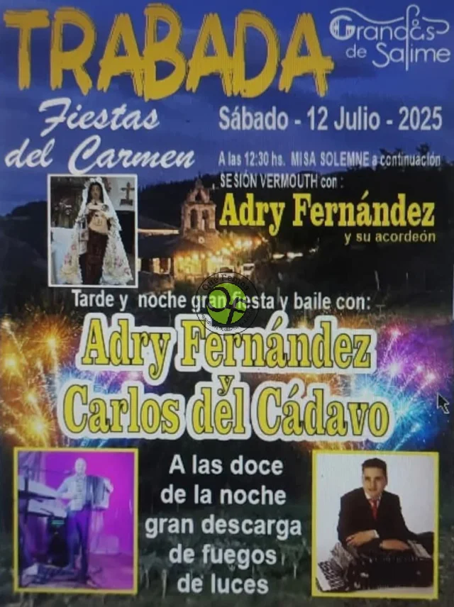 Fiestas del Carmen 2025 en Trabada