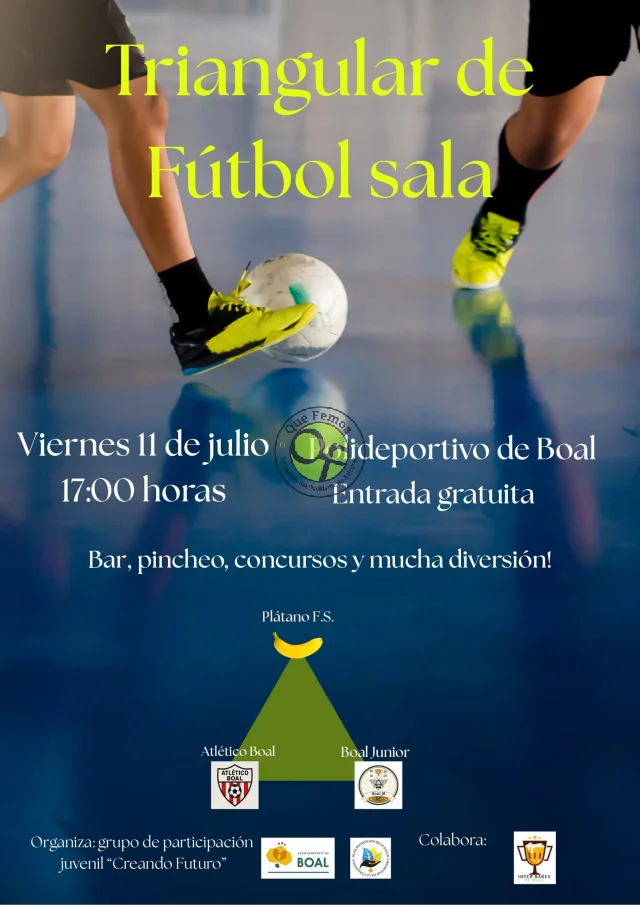 Triangular de Fútbol Sala en Boal