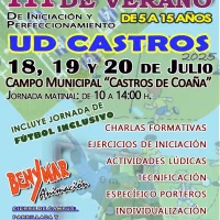 III Campus de Verano de Fútbol de Iniciación y Perfeccionamiento 2025 en Coaña