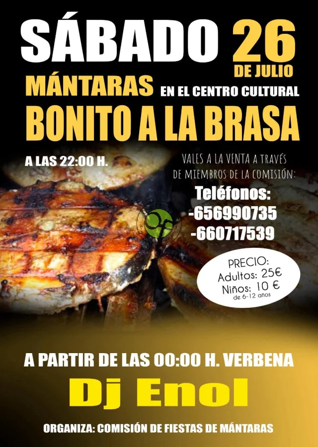 El mejor bonito se degustará en Mántaras