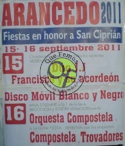 Fiestas de San Ciprián en Arancedo 2011