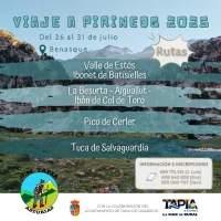 El Grupo de Montaña Marqués de Casariego de Tapia viaja a Pirineos