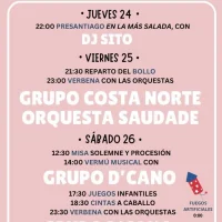 Fiestas de Santiago Apóstol 2025 en Novellana