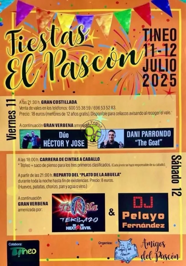 Fiestas del Pascón 2025 en Tineo