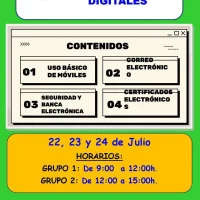 Taller intensivo de Competencias Digitales en el CDTL de Coaña
