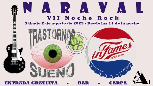 Noche Rock 2025 en Naraval