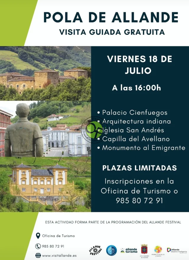 Visita guiada gratuita por Pola de Allande