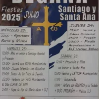 Fiestas de Santiago y Santa Ana 2025 en Degaña
