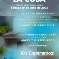 Fiesta de Santa Marina 2025 en La Coba