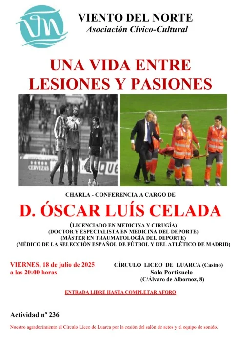 Óscar Luis Celada imparte la conferencia 