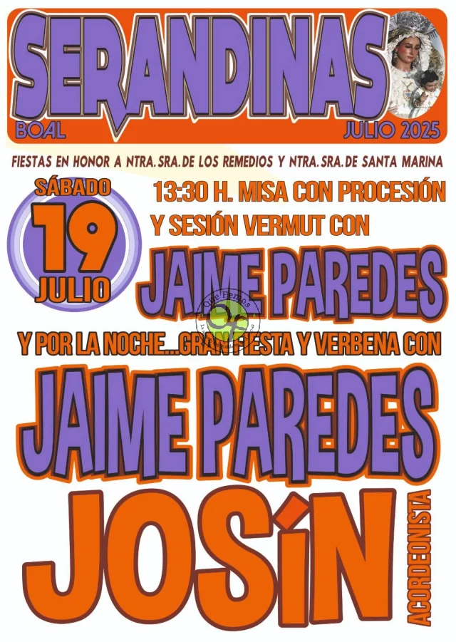 Fiesta de los Remedios y Santa Marina 2025 en Serandías