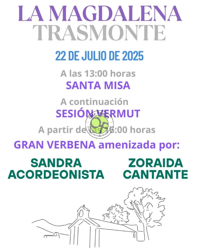 Fiesta de la Magdalena 2025 en Trasmonte