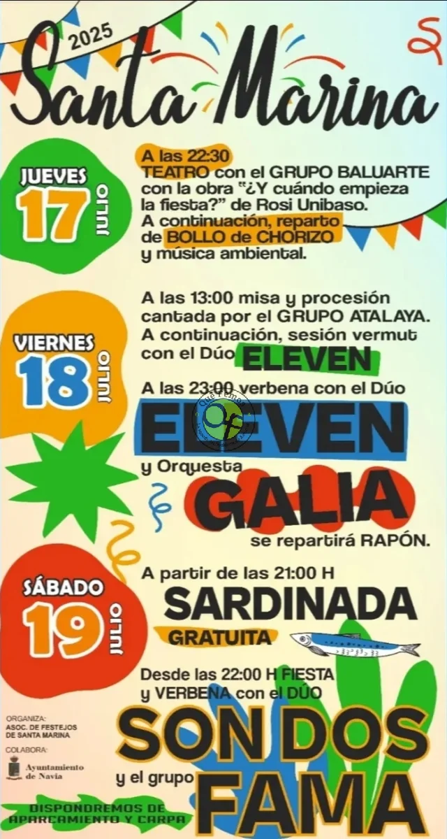 Fiestas de Santa Marina 2025