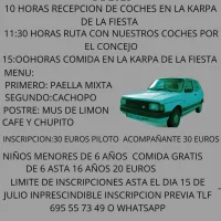 I Concentración de coches clásicos en Castañedo 2025