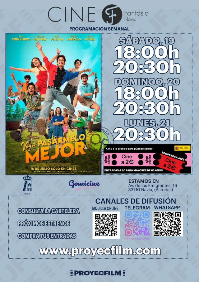 Cine en el Fantasio: 