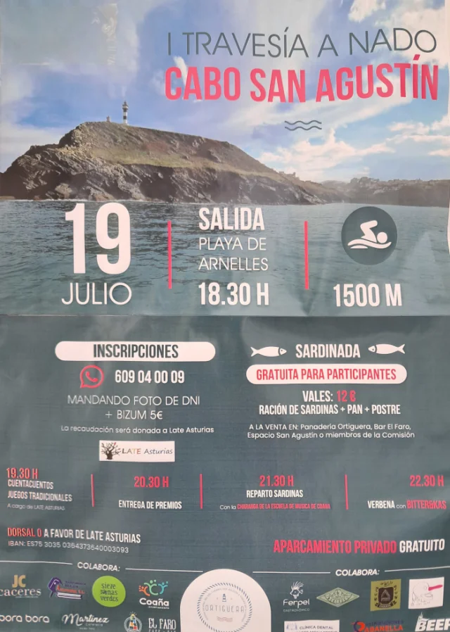 I Travesía a Nado Cabo San Agustín 2025