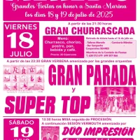 Fiestas de Santa Marina 2025 en Meredo